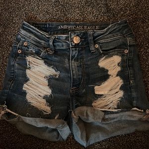American Eagle jean shorts